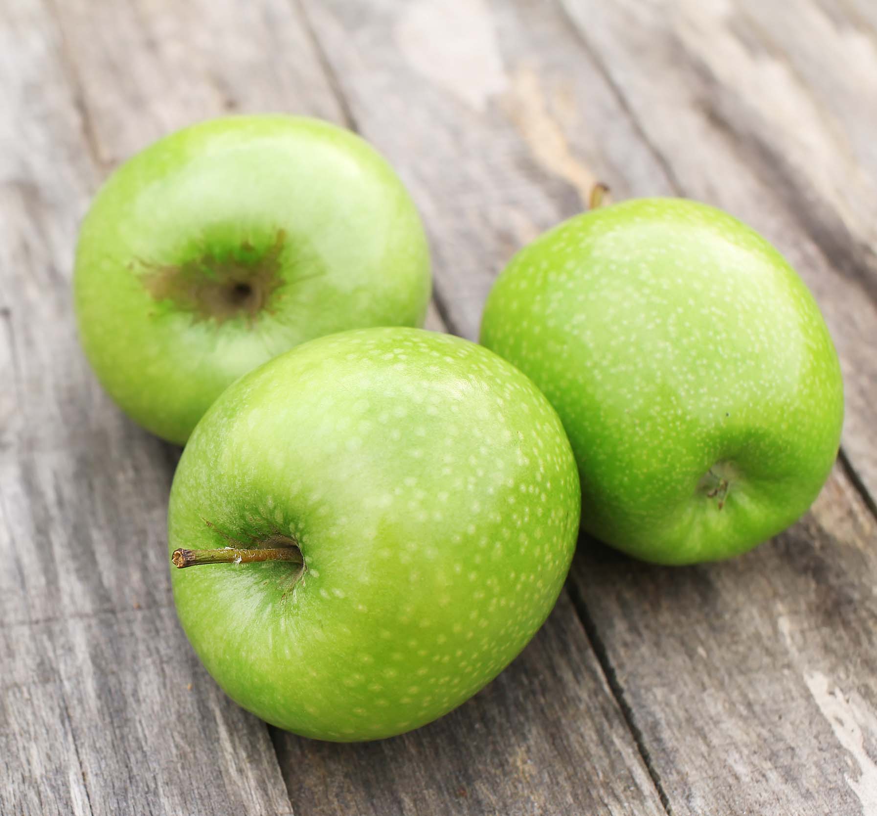 green apples
